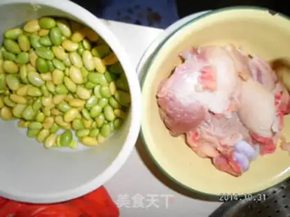 Make Soybean pig hoof step 0