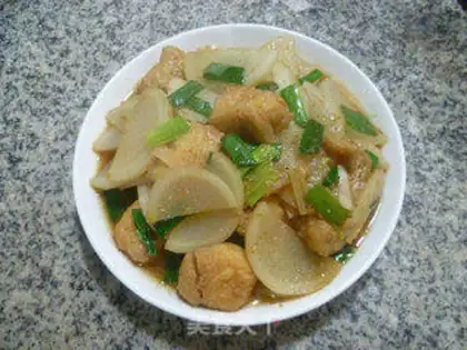 Make Soy sauce and tofu radish step 11