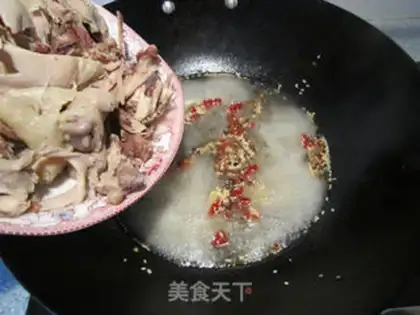 Make Spicy hands tore chicken legs step 15