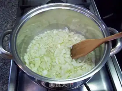 Make Olive oil lentils step 2