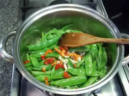 Make Olive oil lentils step 3