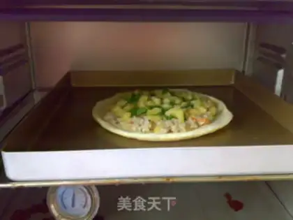 Make Scrumptious bottom pizza step 13