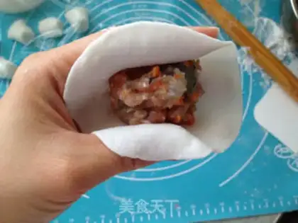 Make Crystal shrimp dumplings step 17
