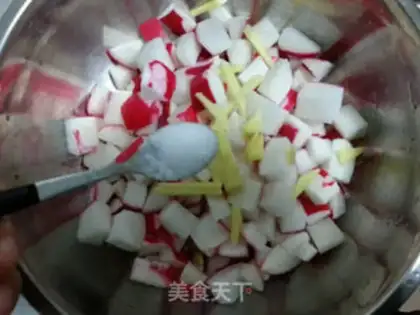 Make The radish step 4