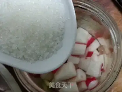Make The radish step 7