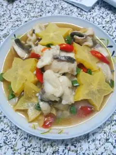 Make Peach soaked fish step 5
