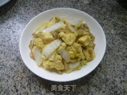 Make Squeeze eggs and cabbage step 9