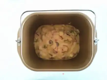 Make French vegetable salt cake step 8