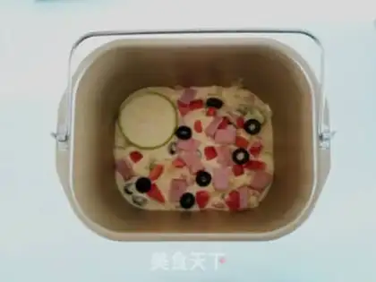Make French vegetable salt cake step 9