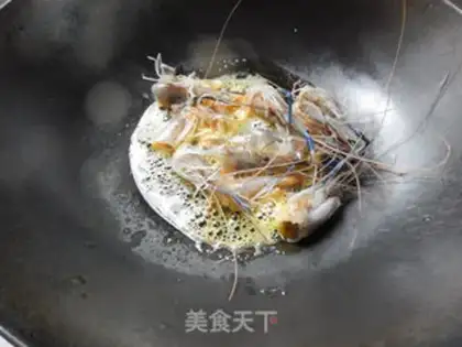 Make Shrimp corn fried rice step 5
