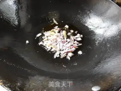 Make Shrimp corn fried rice step 6