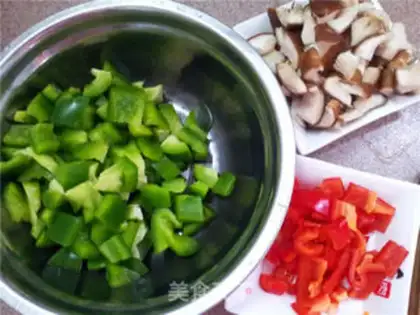 Make Poppie mushroom meat step 1