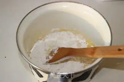 Make Butter puff step 1