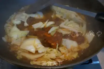 Make Cream-bone cabbage step 9