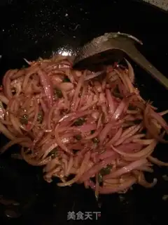 Make Onion fried meat step 8