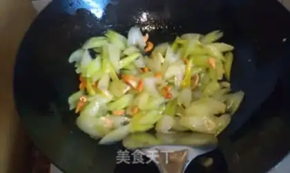 Make Celery cashew step 8