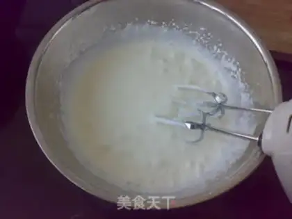 Make Green tea cream ice cream step 7