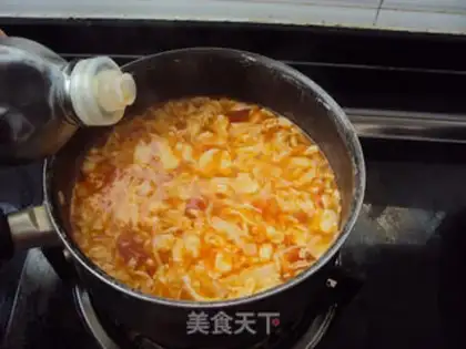 Make Tomato egg soup step 11