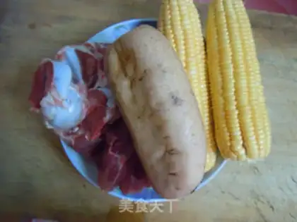 Make ♪ Daly, sour corn soup ♪ step 0