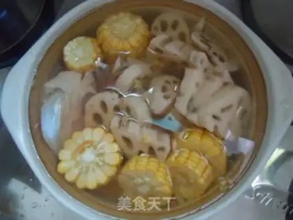Make ♪ Daly, sour corn soup ♪ step 4
