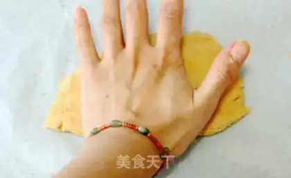 Make Caramel red bean waffles step 9