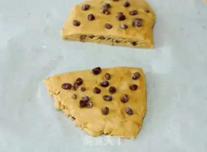 Make Caramel red bean waffles step 11