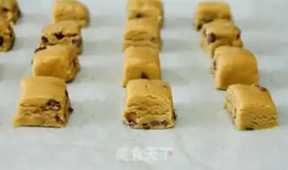 Make Caramel red bean waffles step 14
