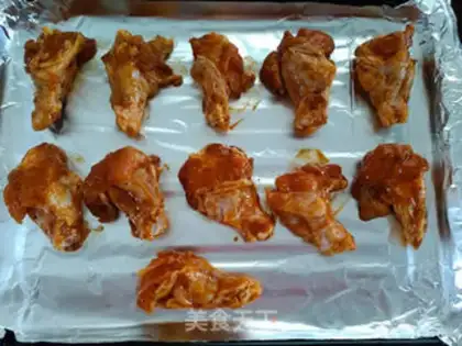 Make A roasted chicken wing step 3
