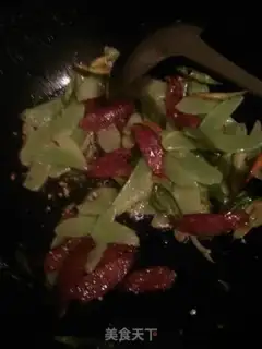 Make Fried sausage step 7