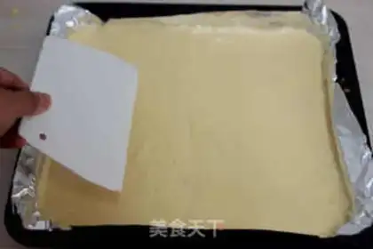 Make Japanese cotton cake rolls step 5