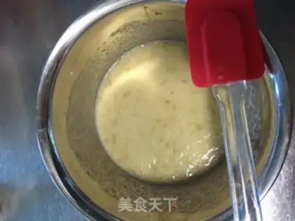 Make Starbucks banana cake step 4