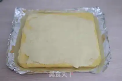 Make Japanese cotton cake rolls step 7
