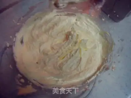 Make Almond lemon cake step 1