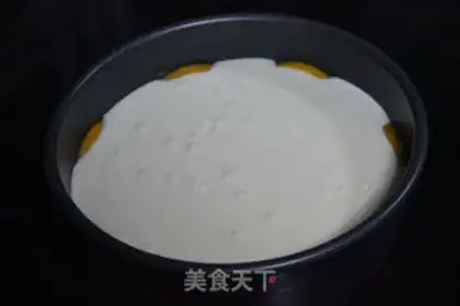 Make A fresh orange mousse cake step 10