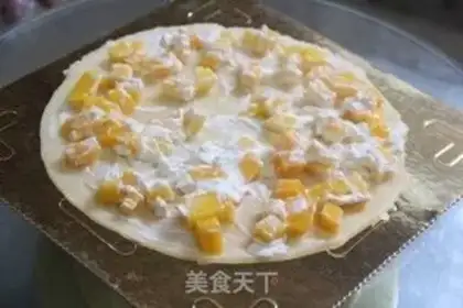Make Mango lasagna cake step 7