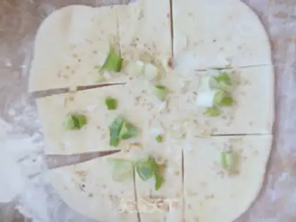 Make Egg onion waffles step 3