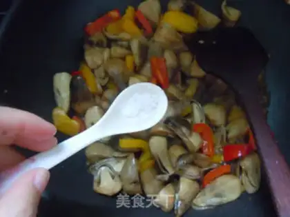 Make Sweet pepper mushrooms step 7