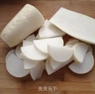Make Sugar and radish step 0