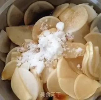 Make Sugar and radish step 3