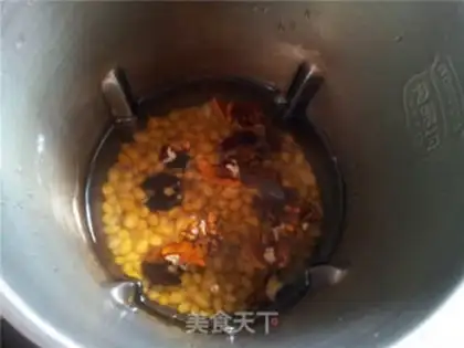 Make Black bean walnut soy step 2
