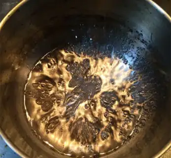 Make Red burning pig hoof step 8