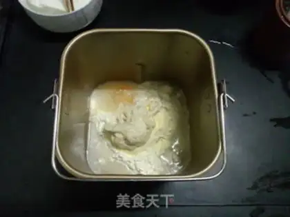 Make Mexican soybread step 1