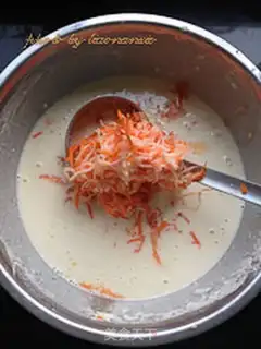 Make radish eggcake step 3