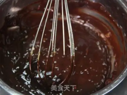 Make Chocolate almond cake step 5