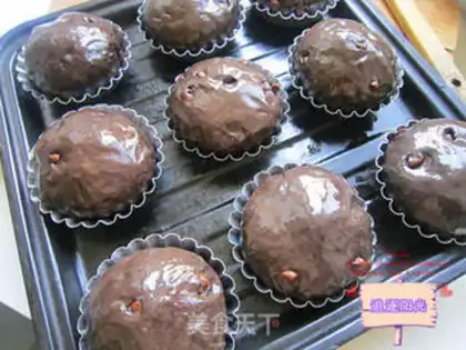 Make Chocolate bean bread step 5