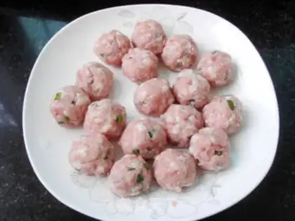 Make Spam meatballs step 5