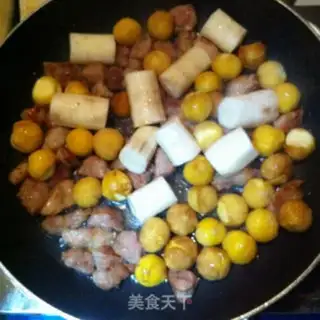 Make Five chestnuts step 4