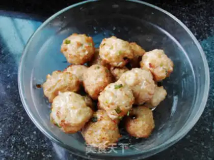 Make Spam meatballs step 6