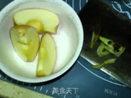 Make oatmeal apple soy step 4