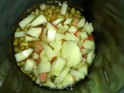 Make oatmeal apple soy step 5